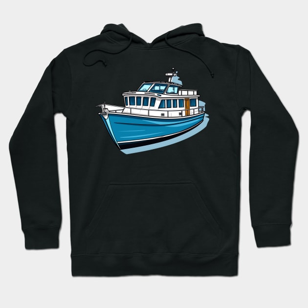 boat lover design Hoodie by Printashopus